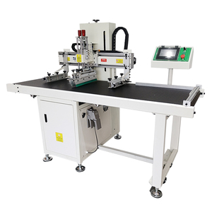 Máy in màn hình phẳng 1 trạm bán tự động TX-PD4060 với cánh tay robot thao tác cho máy in nhãn giấy thẻ Ống - Product Image 2