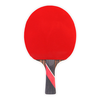 Pagaie de tennis de table professionnelle officielle avec logo personnalisé Raquette de ping-pong en bon bois de carbone Prix