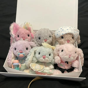 Jc -- 3 甜蜜系列系列套装 甜兔 鸭子 鼠标 甜企鹅 小狗玩具 - Product Image 1