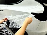Film de protection de peinture (PPF) en TPU transparent, lisse et poli, auto-réparant, facile à installer, en rouleau pour pare-chocs/revêtement/carrosserie