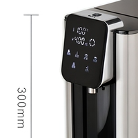 Bouilloire à eau à chauffage instantané 2,7 L, distributeur intelligent de bureau, écran tactile pour la maison