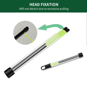 Venta caliente Palos de alineación de golf plegables Fibra de vidrio Golf Putting Práctica Ayudas de entrenamiento Varilla de alineación de golf con línea de cuerda - Product Image 3