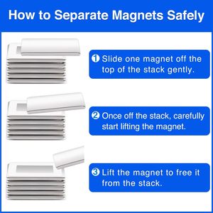 Tùy Chỉnh N52 Siêu Mạnh Mẽ Nam Châm Neodymium Khối Mà Không Cần Dy Tb Đất Hiếm N52 NdFeB Nam Châm Mạnh Mẽ Vĩnh Viễn Vuông Nam Châm - Product Image 6