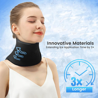 Pack de glace réutilisable pour le cou Packs de glace en gel pour entorses cervicales Soulagement de la douleur Thérapie par le froid Épaule Cou Chaud Froid Compresse Pack de glace