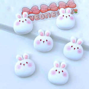 100 Piezas/Bolsa <span class=keywords><strong>de</strong></span> Adornos <span class=keywords><strong>de</strong></span> Resina con Forma <span class=keywords><strong>de</strong></span> Conejito para Manualidades, Relleno <span class=keywords><strong>de</strong></span> Slime, Decoración <span class=keywords><strong>de</strong></span> <span class=keywords><strong>Casa</strong></span> <span class=keywords><strong>de</strong></span> <span class=keywords><strong>Muñecas</strong></span>, Fundas <span class=keywords><strong>de</strong></span> Teléfono y Refrigeradores - Product Image 5