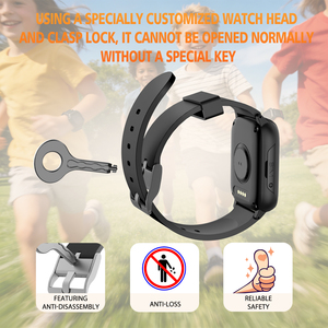 Reloj Inteligente Cuadrado 4G SOS Care para Personas Mayores con GPS+BDS+GLONASS+WiFi NFC <span class=keywords><strong>ESIM</strong></span> IP67 Resistente al Agua, Detección de Caídas, Monitoreo de Salud - Product Image 5