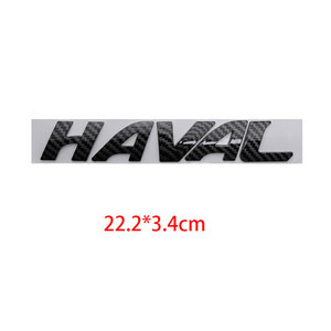 Pegatinas de coche con logotipo de HAVAL para Great Wall HAVAL F7 F7X, emblema de letra en inglés para maletero, marca de puerta trasera - Product Image 4