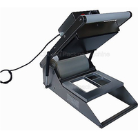 Scelleuse manuelle de barquettes HS-300 pour l'emballage d'aliments prêts à consommer – Machine de thermoscellage pratique pour barquettes en plastique
