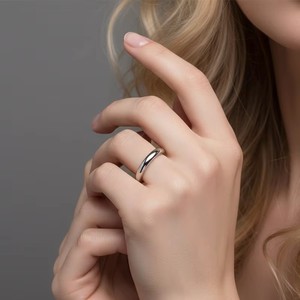 Anello in Carburo di Tungsteno da 2mm all'Ingrosso, Anello Nuziale e di Fidanzamento, Comfort <span class=keywords><strong>Fit</strong></span>, per Uomo e Donna, Alta Qualità, Gioielli di Moda per Coppie, Anello per Uso Quotidiano - Product Image 6