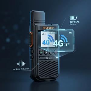 KENEARD KE-611 4G LTE con Batería de 3000mAh, Alcance Global, Walkie Talkie con Reducción de Ruido AI, Seguridad y Logística, Potencia de Salida de 2W - Product Image 1