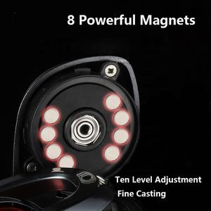 รอกเบ็ดตกปลา8 + 1BB, รอกหล่อน้ำหนักมากเป็นพิเศษอัตราทดเกียร์7.3ต่อ1รอกหล่อ8กก. ลากได้สูงสุด - Product Image 4