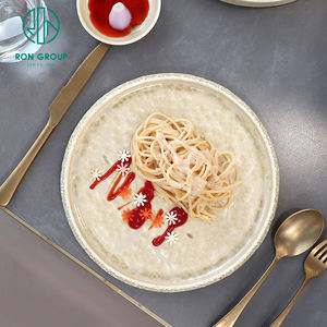 <span class=keywords><strong>Vajilla</strong></span> Redonda de <span class=keywords><strong>Melamina</strong></span> Moderna, No Tóxica, al por Mayor, Plato para Pasta, Pizza, Carne, Cena, para el Hogar y Restaurantes - Product Image 1