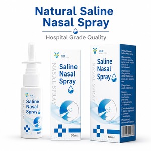 Custom Wholesale OEM ODM Professional 60ml Saline <strong>Nasal</strong> <strong>Spray</strong> for Home Use Family Care <strong>Nasal</strong> Dryness Congestion Daily Cleaning - Product Image 3