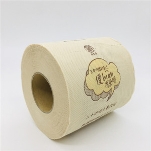 Papier toilette confortable de qualité supérieure, plusieurs options de noyaux, rouleau de papier toilette en pâte de bambou kraft - Product Image 2