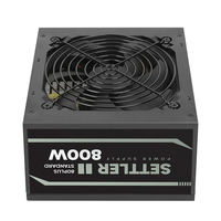 ABKO SETTLER-2 ST-800S 80PLUS PSU 701-800W Modüler STANDART ATX Oyun Bilgisayarı 20+4Pin Arayüz Altın Verimlilikli AC Giriş Çin Malı