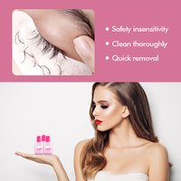 Dissolvant de colle pour extensions de cils professionnel Jaunty Sky Private Label, dissolvant de colle pour cils en boîte personnalisée