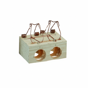 Trappola per topi piccola a 2 fori 9,5x6,5 cm (Sauvic 5235) - Product Image 2