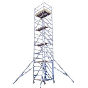 Système d'échafaudage rapide en aluminium pour façades européennes, pour plateformes de construction, échafaudage BS 1139 - Product Image 1