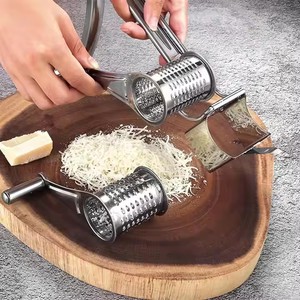 Râpe à fromage rotative portative en acier inoxydable Offre Spéciale pour râper le fromage dur <span class=keywords><strong>outil</strong></span> de cuisine de carotte de chocolat - Product Image 5