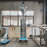 Máquina de Llenado de Bolsas de Plástico de Alta Precisión de 25 kg, Semiautomática, para Envasado de Alimentos, Especias, Harina, Leche en Polvo y Polvos Finos