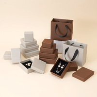 Boîte à bijoux, boîte d'emballage pour accessoires, boîte à bagues, boîte cadeau pour collier, étui à bijoux, boîtes à bijoux