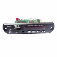 Carte décodeur MP5 HSC HSC3090U avec système d'exploitation Android et 1 Go de RAM, prend en charge la vidéo HD 1080P, lecteur MP4/MP5 pour voiture, carte mère PCBA avec haut-parleur