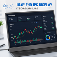 Ordinateur portable neuf de 15,6 pouces FHD IPS, processeur Intel N95 Quad Core 3,4 GHz, 8 Go de RAM, Windows 11 Home, ordinateur portable professionnel avec SSD