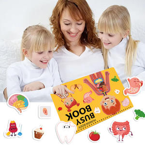 <span class=keywords><strong>Livre</strong></span> sur les parties du corps pour les tout-petits, <span class=keywords><strong>livre</strong></span> d'apprentissage créatif pour la maternelle, <span class=keywords><strong>livre</strong></span> d'<span class=keywords><strong>anatomie</strong></span> du corps humain pour les tout-petits - Product Image 2