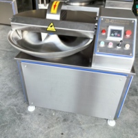 Système de Hachoir Professionnel pour Aliments Végétaux, 40L, Émulsifiant pour Pâte de Housse, Production de 50kg, Haute Efficacité par Lot, pour un Hachage Lisse
