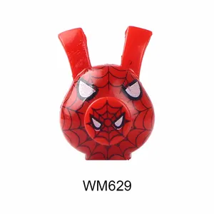 WM6052 Mar-Vel SpiderMan เข้าไปในใยแมงมุมของเงาเกวนสไปเดอร์-แฮมนัวร์บล็อกสร้าง Prowler ของเล่นของขวัญสำหรับเด็ก