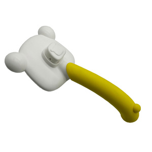 Recién llegado, cepillo para mascotas de autolimpieza rápida con puntos en el extremo deslizante, cepillo para gatos con un botón, peine para perros - Product Image 2