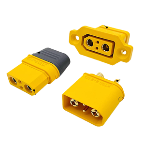 Conjunto de Conectores XT90E con Pines de Señal - Conector Hembra Amass y Enchufe Macho Compatible para Actualizar el Cargador a Comunicación Inteligente - Product Image 1