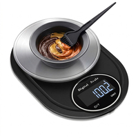 Balance de précision numérique professionnelle J&R pour salon de coiffure, 3 kg, 0,1 gramme, pour mesurer les colorations et les teintures, pour les stylistes