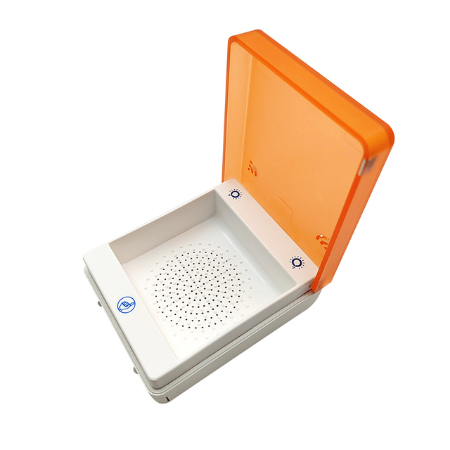 Easy-Carry Electronic Hearing Aid Drying Box with UV Cleaning Rechargeable Dehumidifier Batteries Protective Healthcare Supply