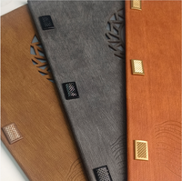 Couverture de menu personnalisée en cuir PU avec centre creux et pochette transparente en PVC pour les magasins, les bars, les hôtels, les restaurants, couverture de menu, dossier de menu