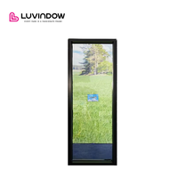Luvindow perumahan Carolina Selatan proyek aluminium kaca tirai panel dinding eksterior tirai kaca dinding