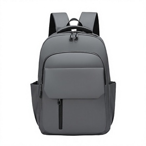 Unisex Classic Style Letter Large Capacity Laptop <b>Backpack</b> Custom Logo Waterproof Hiking Oxford Nylon Lining Zipper Closure - Product Image 3