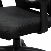 Chaise ergonomique moderne à dossier bas, pivotante et réglable en hauteur, en maille, pour la maison, le bureau, le salon, l'hôpital, l'atelier