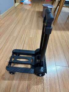<span class=keywords><strong>Chariot</strong></span> de courses à quatre roues en métal et plastique, <span class=keywords><strong>pliable</strong></span>, durable, portable, OEM, facile à ranger et rétractable - Product Image 4