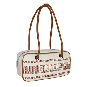 Factory Wholesale 2026 New Ladies Waterproof Fashion Double Color Canvas Handbags Shoulder Bag for Women - Product Image 3