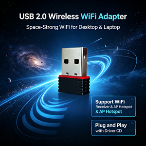 IFA01 อะแดปเตอร์ไวไฟไร้สาย USB 2.0 ความเร็ว 150Mbps แบบพกพา ดองเกิลอินเทอร์เน็ตภายนอกขนาดเล็ก การ์ดเชื่อมต่อเครือข่ายไร้สาย - Product Image 5