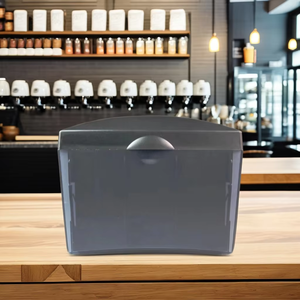 Distributeur moderne <span class=keywords><strong>de</strong></span> serviettes à plis multiples Accès facile Porte-serviettes <span class=keywords><strong>de</strong></span> <span class=keywords><strong>table</strong></span> en plastique ABS <span class=keywords><strong>pour</strong></span> restaurants Cafétérias Distributeur <span class=keywords><strong>de</strong></span> mouchoirs - Product Image 2