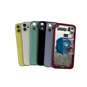 เคสฝาหลังพร้อมปุ่มเปิดปิดและปุ่มปรับระดับเสียง  กระจกแบตเตอรี่  อะไหล่เปลี่ยนทดแทน สำหรับ iPhone 11 รุ่นขายดี - Product Image 3