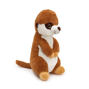 Babytop AL1200 Adorabile Peluche Meerkat Personalizzabile con Imbottitura in Cotone PP, Dimensioni Personalizzabili (11-30cm), Unisex per <span class=keywords><strong>Età</strong></span> 0-14+ - Product Image 3