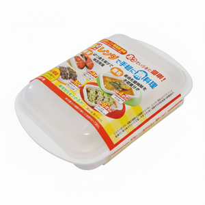 Contenitore cottura a microonde a forma di pesce per la conservazione e la cottura degli alimenti - Product Image 1