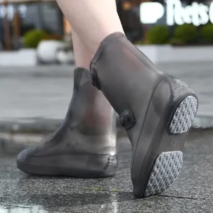 Protège-chaussures d'extérieur, bottes de pluie réutilisables, couvre-chaussures étanches en Silicone Tpe, Offre Spéciale