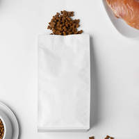 Pochette de rangement personnalisée en aluminium imprimé par gravure avec fermeture éclair, emballage sur mesure, sacs multi-tailles pour aliments pour animaux de compagnie (chiens et chats)