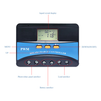 Contrôleur de charge PWM SUYEEGO 12/24V/36/48V 60A, chargeur solaire 100V PV pour batteries au lithium et au plomb-acide