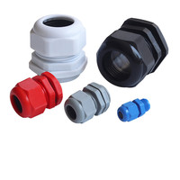 Les glandes de câble en plastique en nylon du CE M72 * 2 imperméabilisent IP68 pour les boîtes de jonction électriques de panneaux
