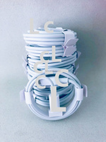 Câble USB Type-C vers 8 broches SHENZHEN TPE 1M/1.5M/2M Super Rapide PD 60W avec conducteur en cuivre pur pour iPhone 11/12/13/14 (Blanc)
